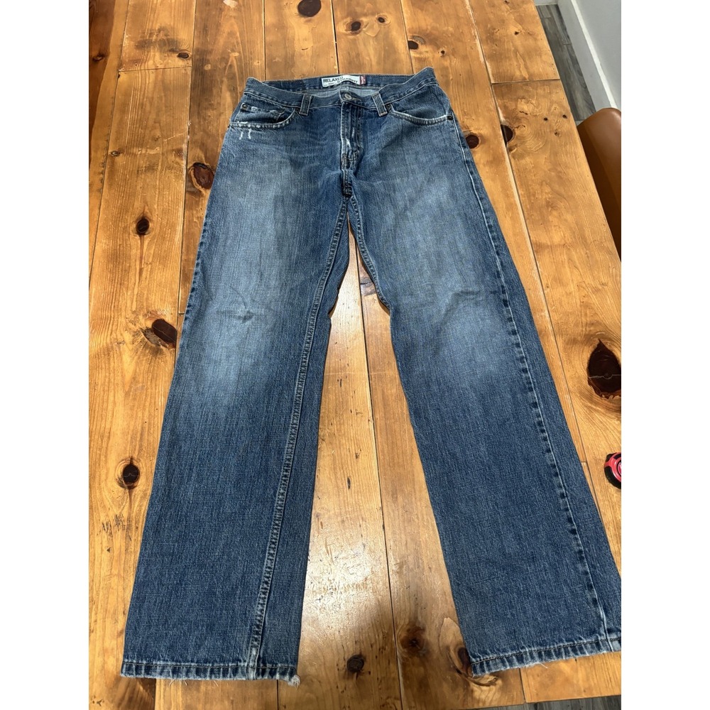Levi's 559 Men's Relaxed Straight Jeans W30 L32 Blue Denim Mid-Rise